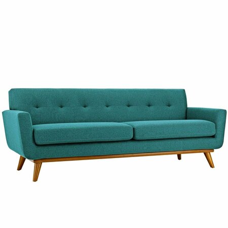 MODWAY FURNITURE Engage Upholstered Sofa, Teal EEI-1180-TEA